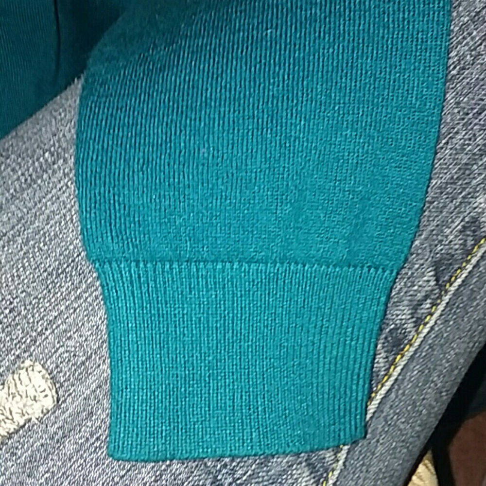 Teal Rue21 Sweater - Picture 4 of 8